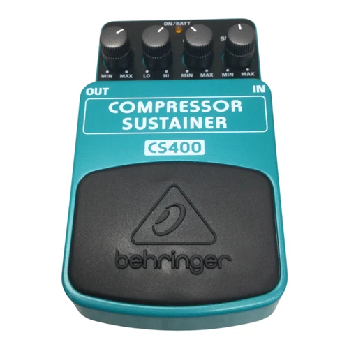 Vist Large View of Product Image Which is Used Behringer Compressor Sustainer CS400 Compressor Pedal