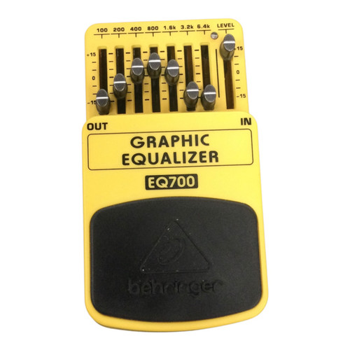 Vist Large View of Product Image Which is Used Behringer Graphic Equalizer EQ700 EQ Pedal