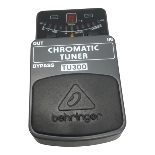 Vist Large View of Product Image Which is Used Behringer Chromatic Tuner TU300 Pedal