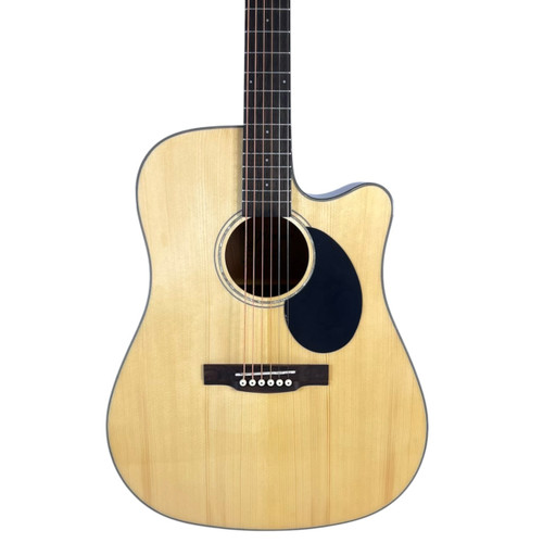 Vist Large View of Product Image Which is Used Jasmine JD39 Dreadnought Acoustic-Electric Guitar Natural