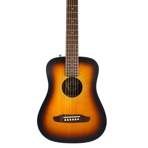 Vist Large View of Product Image Which is Used Fender Redondo Mini Acoustic Guitar - Sunburst