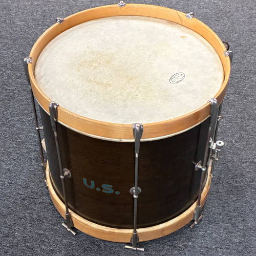 Vist Large View of Product Image Which is Used Slingerland SNARE DRUM MARCHING Vintage Wood Snare Drum 14"