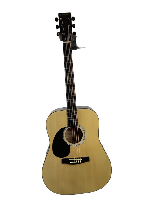 Vist Large View of Product Image Which is Used Stagg STAGG SW203-LH Laminate Top Acoustic Guitar Natural