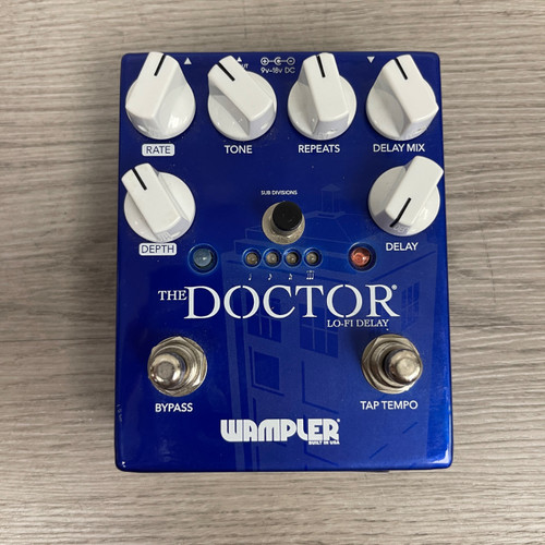 Vist Large View of Product Image Which is Used Wampler THE DOCTOR LO FI DELAY Delay Pedal