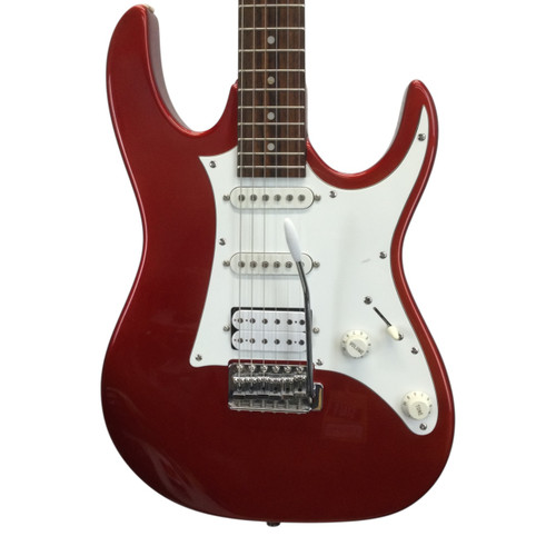 Vist Large View of Product Image Which is Used Ibanez GIO GRX 40 HSS S Type Electric Guitar Red 6-String