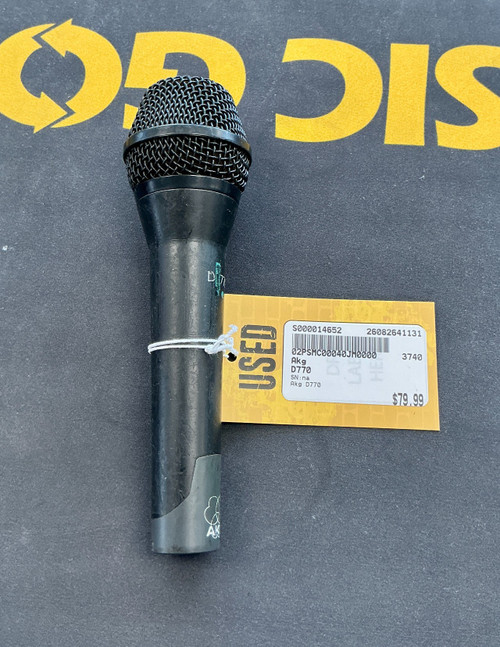 Vist Large View of Product Image Which is Used Akg D770 Dynamic Microphone