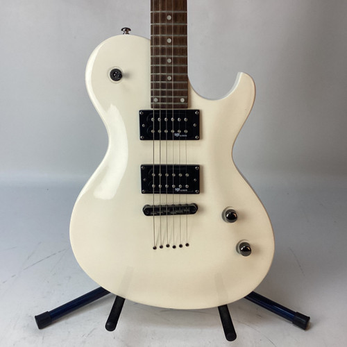 Vist Large View of Product Image Which is Used Schecter SGR SOLO 6 LP Type Electric Guitar White 6-String