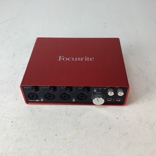 Vist Large View of Product Image Which is Used Focusrite SCARLETT 18I8 Computer Interface 4 A/D Recording Inputs