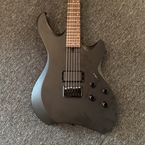 Vist Large View of Product Image Which is Used Line 6 SR250 VARIAX SHURIKEN Super S Electric Guitar Black 6-String