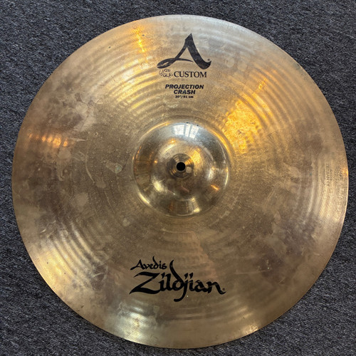 Vist Large View of Product Image Which is Used Zildjian A CUSTOM Ride Cymbal 20"