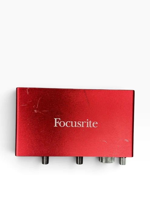 Vist Large View of Product Image Which is Used Focusrite SCARLETT 4I4 INTERFACE Computer Interface 4 A/D Recording Inputs