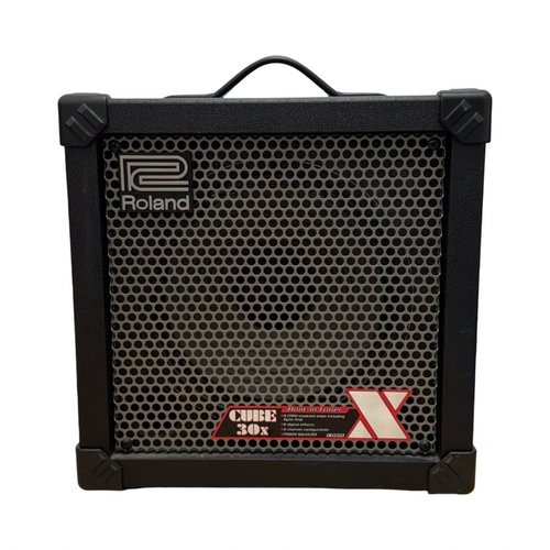 Vist Large View of Product Image Which is Used Roland CUBE-30X COMBO AMP 1 x 10 Solid State Amplifier 1 x 10