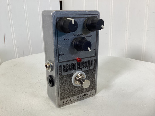 Vist Large View of Product Image Which is Used CHICAGO STOMPWORKS GREEN RUSSIAN CLONE Fuzz Pedal