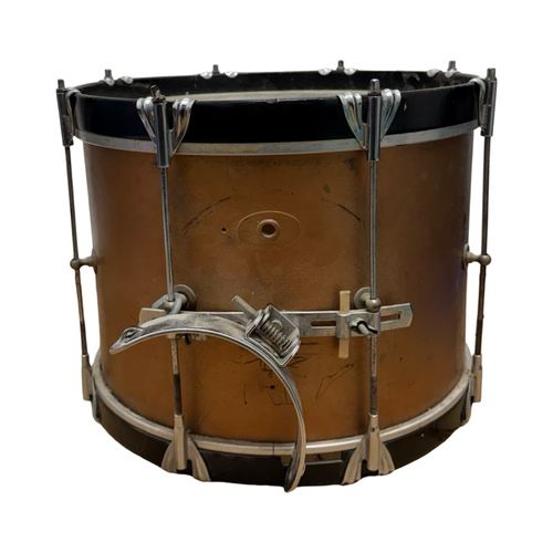 Vist Large View of Product Image Which is Used UNKNOWN VINTAGE 14X11 MARCHING SNARE Vintage Wood Snare Drum 14"