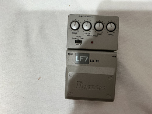 Vist Large View of Product Image Which is Used Ibanez LF7 LO FI Overdrive Pedal