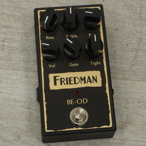 Vist Large View of Product Image Which is Used Friedman Be-od Overdrive Pedal