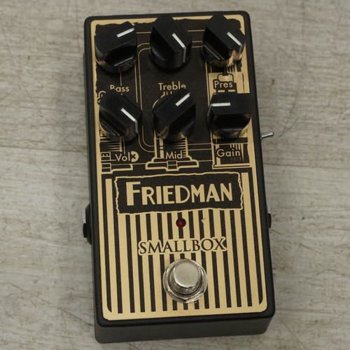 Vist Large View of Product Image Which is Used Friedman Smallbox Overdrive Pedal
