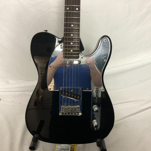 Vist Large View of Product Image Which is Used Squier TELECASTER STANDARD T Type Electric Guitar Black 6-String