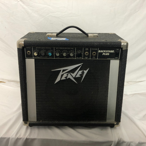 Vist Large View of Product Image Which is Used Peavey BACKSTAGE PLUS 1 x 10 Solid State Amplifier 1 x 10