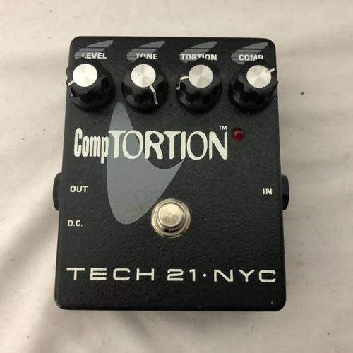 Vist Large View of Product Image Which is Used Tech 21 COMPTORTION Distortion Pedal