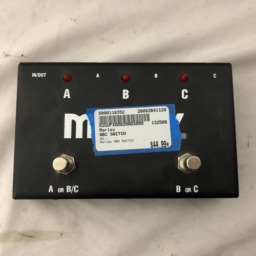 Vist Large View of Product Image Which is Used Morley ABC SWITCH Switch Pedal