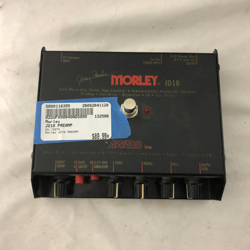 Vist Large View of Product Image Which is Used Morley JD10 PREAMP Vintage Guitar Effects Pedal