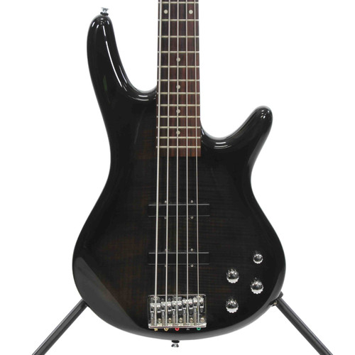 Vist Large View of Product Image Which is Used Ibanez GIO SOUNDGEAR Modern Metal Bass Guitar Black 5-String