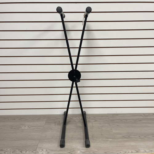 Vist Large View of Product Image Which is Used Quik Lok QL606 SINGLE BRACE KEYBOARD STAND Single Keyboard Stand