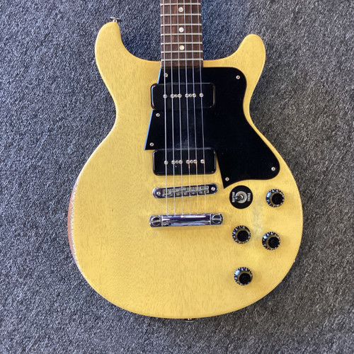 Vist Large View of Product Image Which is Used Gibson LES PAUL SPECIAL DC 2007 Double Cut Electric Guitar Yellow 6-String