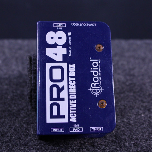 Vist Large View of Product Image Which is Used Radial Engineering PRO48 ACTIVE DI Direct Box