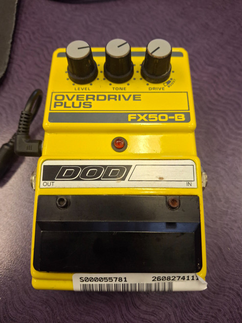 Vist Large View of Product Image Which is Used DOD FX50-B Overdrive Pedal