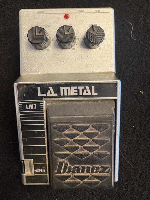 Vist Large View of Product Image Which is Used Ibanez L.A. METAL Distortion Pedal