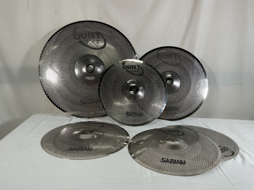 Vist Large View of Product Image Which is Used Sabian QUIET TONE CYMBAL SET OF 6 Cymbal
