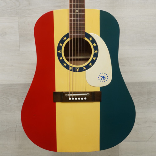 Vist Large View of Product Image Which is Used Regal T476 Bicentennial Vintage Laminate Top Acoustic As Is