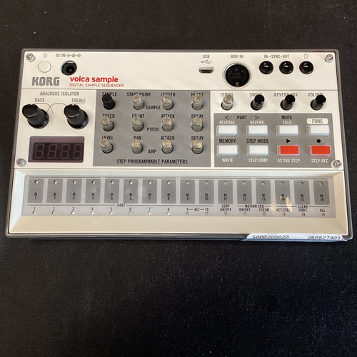 Vist Large View of Product Image Which is Used Korg VOLCA SAMPLE 2 Compact Synthesizer Compact