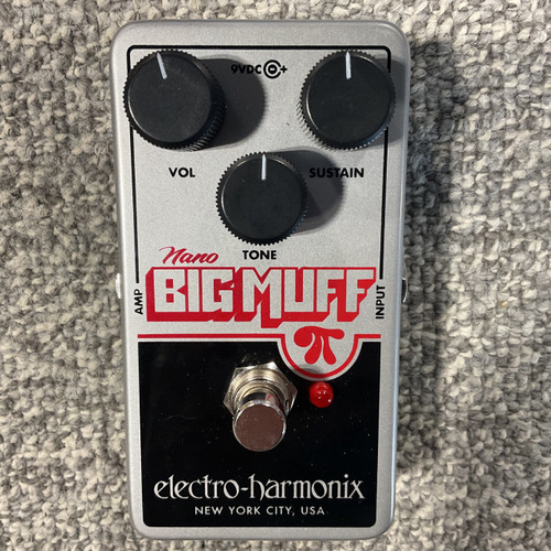 Vist Large View of Product Image Which is Used ELECTRO HARMONIX NANO BIG MUFF PI Fuzz Pedal