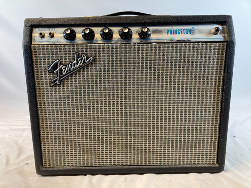 Vist Large View of Product Image Which is Used Fender 70S Princeton Silverface Tube Combo Amplifier