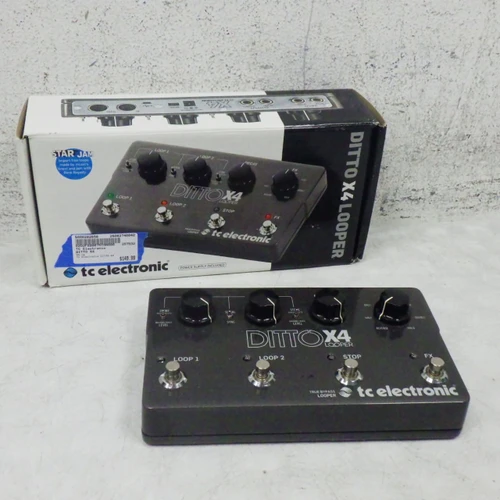 Vist Large View of Product Image Which is Used TC Electronic DITTO X4 Looper Pedal