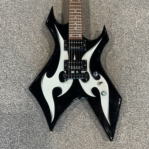 Vist Large View of Product Image Which is Used BC RICH BRONZE SERIES TRIBAL WARLOCK Electric Guitar