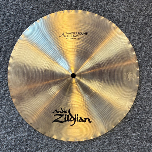 Vist Large View of Product Image Which is Used Zildjian 14 A MASTERSOUND BOTTOM HAT Hi Hat Cymbals 14"
