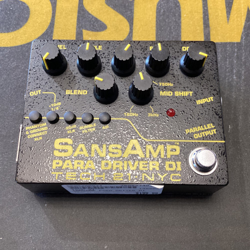 Vist Large View of Product Image Which is Used Tech 21 SANSAMP PARA DRIVER DI Distortion Pedal