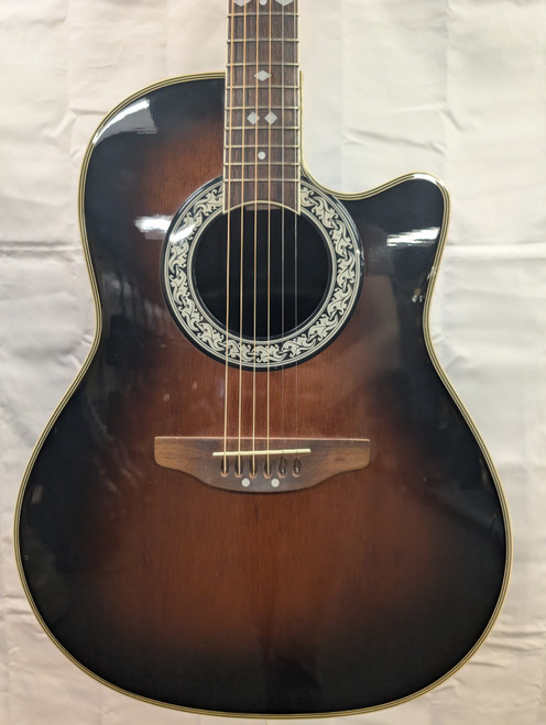 Vist Large View of Product Image Which is Used Ovation CC57 CELEBRITY Solid Top Acoustic Guitar Sunburst