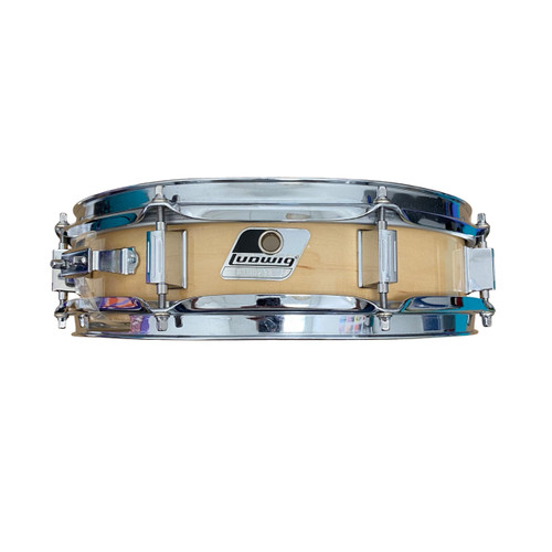 Vist Large View of Product Image Which is Used Ludwig ROCKER ELITE 13X3 PICCOLO Wood Snare Drum 13"