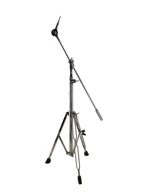 Vist Large View of Product Image Which is Used Pearl Double Braced Vintage Cymbal Boom Stand 