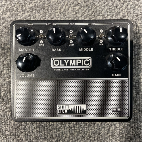 Vist Large View of Product Image Which is Used SHIFT LINE OLYMPIC TUBE Bass Preamp Pedal