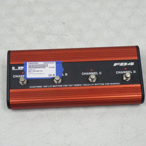 Vist Large View of Product Image Which is Used Line 6 FB4 FOOTSWITCH Switch Pedal