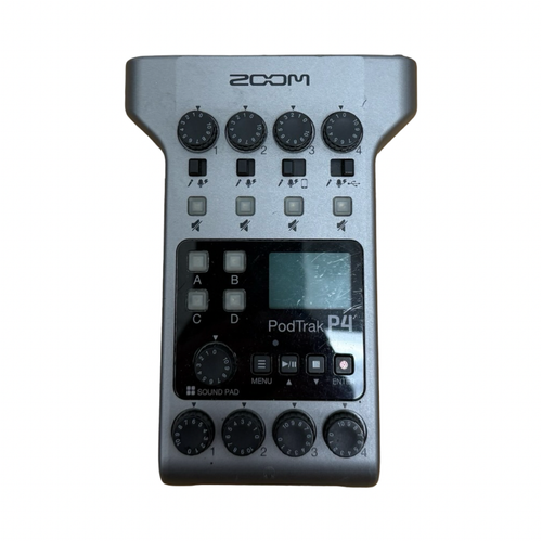 Vist Large View of Product Image Which is Used Zoom PODTRAK P4 PORTABLE 4-INPUT RECORDER Compact Recording Device