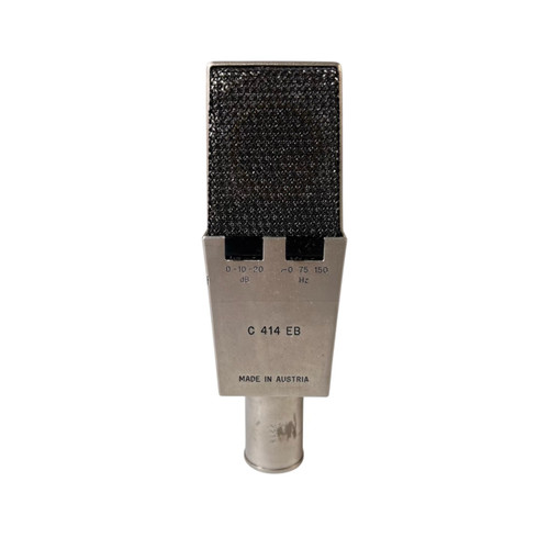 Vist Large View of Product Image Which is Used 1970s AKG C 414 EB Vintage Large-Diaphragm Condenser Microphone