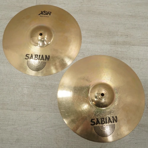 Vist Large View of Product Image Which is Used Sabian Xsr Hi Hat Cymbals 14 - Inch