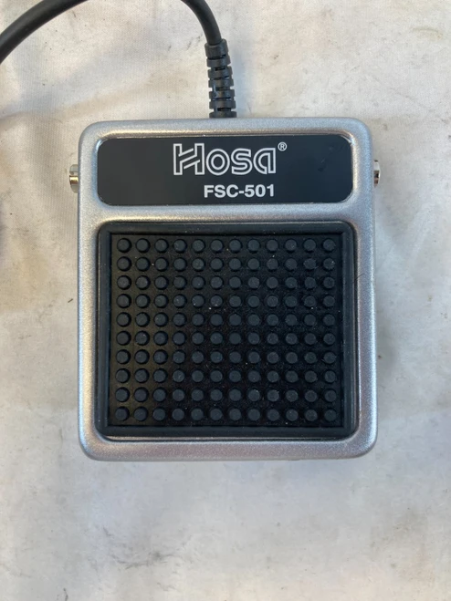 Vist Large View of Product Image Which is Used HOSA FSC-501 Latching Footswitch